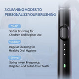 M200 Electric Toothbrush Waterproof Smart Timing 6 Heads - NOCO