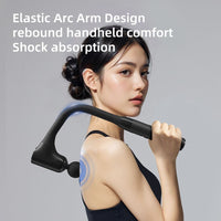 JAG5 Extendable Long Handle Cordless Massage Hammer Rechargeable 4 x Tips - Noco