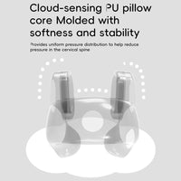 ST370 Neck Pillow with ANC Headphones Heat and Compression Therapy Massager Rechargeable - Noco