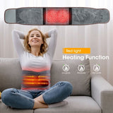 Red Light Heating Massage Lumbar Belt 3 Modes 3 Heat Settings - Noco