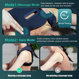Electric Shoulder & Neck Massage Belt with Back Correction – Navy Blue - Noco