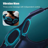 Electric Shoulder & Neck Massage Belt with Back Correction – Navy Blue - Noco