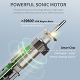 X600 Sonic Electric Toothbrush Waterproof Smart Timing 5 Modes 6 Heads - NOCO