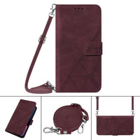 Motorola Edge 30 Pro Wallet Flip Cover Card Slots Shoulder Lanyard - Cover Noco