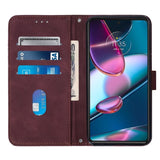 Motorola Edge 30 Pro Wallet Flip Cover Card Slots Shoulder Lanyard - Cover Noco