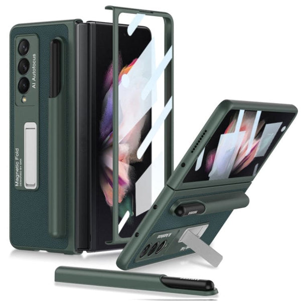 Samsung Galaxy Z Fold 4 Hinge Protection S Pen Holder Protective Phone –  Redpepper Cases
