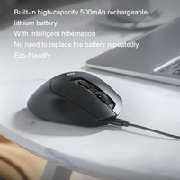 inphic DR01 Dual-Mode Bluetooth/RF Wireless Optical Mouse Rechargeable 1600DPI - Noco