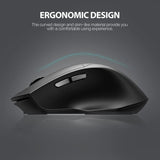 inphic DR01 Dual-Mode Bluetooth/RF Wireless Optical Mouse Rechargeable 1600DPI - Noco