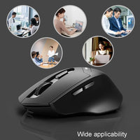 inphic DR01 Dual-Mode Bluetooth/RF Wireless Optical Mouse Rechargeable 1600DPI - Noco