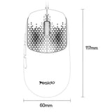Yesido KB32 Lightweight Gaming Mouse – USB Wired | RGB | 7200 DPI - Yesido