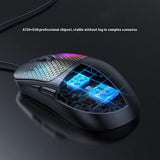 Yesido KB32 Lightweight Gaming Mouse – USB Wired | RGB | 7200 DPI - Yesido