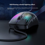 Yesido KB32 Lightweight Gaming Mouse – USB Wired | RGB | 7200 DPI - Yesido