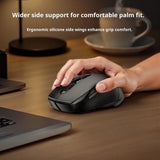 Yesido KB45 Ergonomic Wireless Mouse – Silent 6-Button Business Mouse with Thumb Rest - Yesido