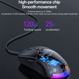 Yesido KB46 Tri-Mode Gaming Mouse – 2.4G Wireless Bluetooth & USB Wired | RGB - Yesido