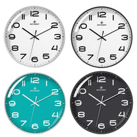 MoveBest 12’’ Wall Clock Silent Mechanism Large Number - Noco