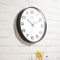 MoveBest 12’’ Wall Clock Silent Mechanism Large Number - Noco