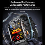 MT62 Rugged Outdoor Smart Watch | 2.01-inch Large Display | Massive 1000mAh Long Battery Life - Noco