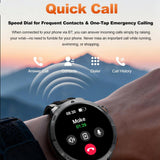 MT68 Rugged Sports Smart Watch | 1.7’’ Display | 1000mAh Battery | BT Calling | IP68 Water Resistant - Noco
