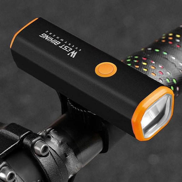WEST BIKING YP0701 High-Brightness Bicycle Front Light - Quick Release Water Resistant Headlight - West Biking