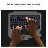 Apple iPad Pro 11 2024 Nillkin Rugged Backlit Keyboard Case | Heavy-Duty Detachable Folio Cover with Precision Touchpad - Nillkin