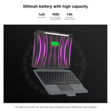 Apple iPad Pro 11 2024 Nillkin Rugged Backlit Keyboard Case | Heavy-Duty Detachable Folio Cover with Precision Touchpad - Nillkin
