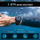 North Edge Mercury Adventure Watch 5ATM Waterproof Alarm - North Edge