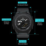 North Edge Mercury Adventure Watch 5ATM Waterproof Alarm - North Edge