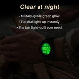 NORTH EDGE TERRAX: Rugged Lightweight Outdoor Watch |5ATM Water Resistant - North Edge