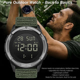 NORTH EDGE TERRAX: Rugged Lightweight Outdoor Watch |5ATM Water Resistant - North Edge