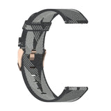 Nylon Denim Striped Watch Strap 20mm Width - watch Ulefone
