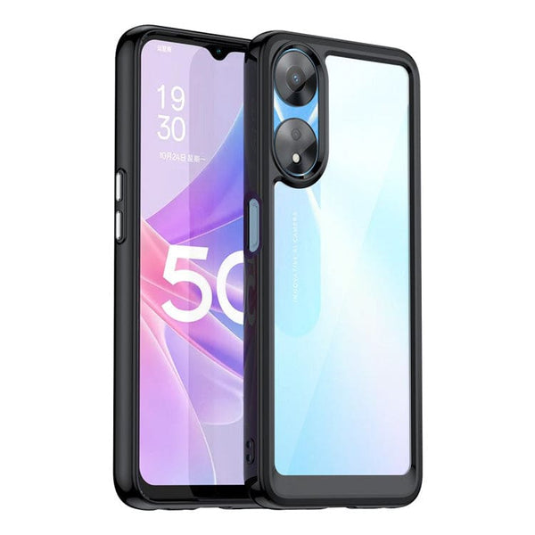 Oppo A58 5G / A58X 5G / A78 5G 2 Piece Surround Protective Cover Transparent Back Panel - Cover Noco