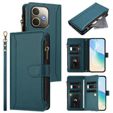OPPO A5 PRO 4G / 5G Zip Wallet 9 card Slot Flip Cover with Magnetic Closing Front Cover Noco