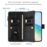OPPO A5 PRO 4G / 5G Zip Wallet 9 card Slot Flip Cover with Magnetic Closing Front Cover Noco