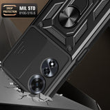 Oppo A60 Armor Sliding Camera Cover with Ring/Stand Noco