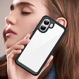 Oppo A6X 4G/5G Acrylic Protective Cover Transparent Back Panel - Noco