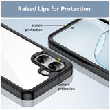 Oppo A6X 4G/5G Acrylic Protective Cover Transparent Back Panel - Noco