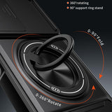 OPPO A6x 4G / 5G Camera Sliding Window Magnetic Shockproof Phone Cover - Noco