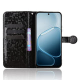 OPPO A6x 4G / 5G Honeycomb Texture Leather Phone Case With Card Slots - Noco