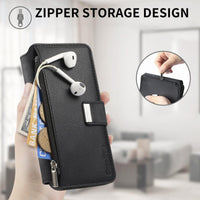 Oppo A80 / A3 Pro CaseNeo MW 04 2 in 1 Detachable Flip Zip Cover Wallet Noco