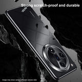 OPPO Find X9 Pro Patterned PU Leather Case – Slim Electroplated Frame - Noco