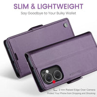 Oppo Reno13 CaseMe 023 Wallet Flip Cover RFID Protection Card Holder - Noco