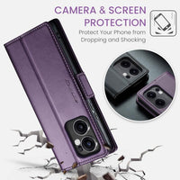 Oppo Reno13 CaseMe 023 Wallet Flip Cover RFID Protection Card Holder - Noco