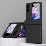 Oppo Find N2 Flip Pastel Protective Cover Hinged Rigid Shell - Black - Cover Noco