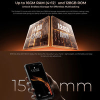 OUKITEL G3 Rugged Phone | 16GB RAM + 128GB | 6300mAh Battery 6’’ HD Display - Oukitel