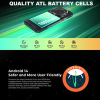 OUKITEL WP35 PRO/WP39 PRO 5G Rugged Phone 12GB RAM + 512GB 6.6’’ FHD + Screen 11000mah Battery - Oukitel