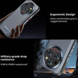 OUKITEL WP35 PRO/WP39 PRO 5G Rugged Phone 12GB RAM + 512GB 6.6’’ FHD + Screen 11000mah Battery - Oukitel