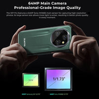 OUKITEL WP35 PRO/WP39 PRO 5G Rugged Phone 12GB RAM + 512GB 6.6’’ FHD + Screen 11000mah Battery - Oukitel
