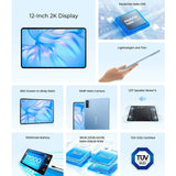 Oukitel OT5 4G Tablet 12GB RAM+256GB 11000mAh Battery 12 FHD+ Display - tablet Oukitel