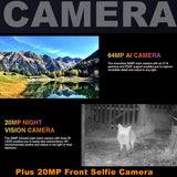OUKITEL WP21 Ultra Rugged Infiray Thermal Camera 120Hz 6.78 Display Rear Display 12GB+256GB 9800mAh Battery Night Vision - rugged Oukitel