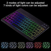 Lenovo P11/P11 Plus Bluetooth Keyboard and Mouse Folio Cover LED backlight - Cover Noco